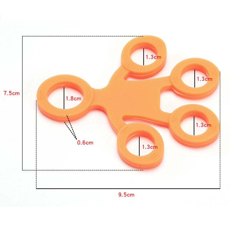 3PCS Finger Exerciser Hand Grip Strengthener Fidget