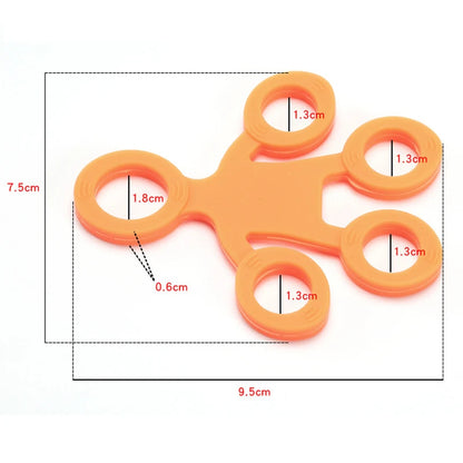 3PCS Finger Exerciser Hand Grip Strengthener Fidget