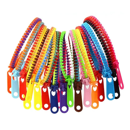 5PCS Zipper Fidget Bracelets